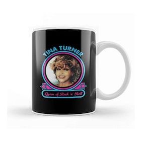Humuts Porselen Beyaz Tina Turner Queen Of Rock N Roll Kupa Bardak