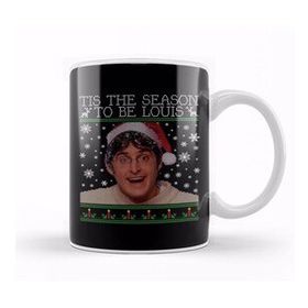 Humuts Porselen Beyaz Tis The Season To Be Louis Theroux Kupa Bardak