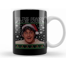 Humuts Porselen Beyaz Tis The Season To Be Louis Theroux Kupa Bardak