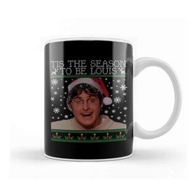 Humuts Porselen Beyaz Tis The Season To Be Louis Theroux Kupa Bardak