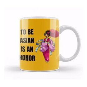 Humuts Porselen Beyaz To Be Asıan Is An Honor Stop Asian Hate Kupa Bardak
