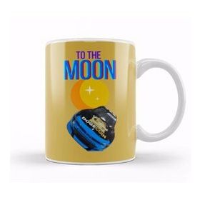 Humuts Porselen Beyaz To The Moon Dogecar Dogecoin Crypto Logo Merch Kupa Bardak