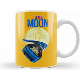 Humuts Porselen Beyaz To The Moon Dogecar Dogecoin Crypto Logo Merch Kupa Bardak