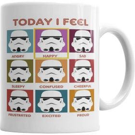 Humuts Porselen Beyaz Today I Feel Trooper Star Wars Kupa Bardak