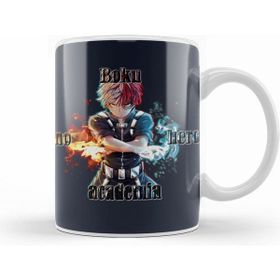 Humuts Porselen Beyaz Todoroki Boku No Hero Academia Kupa Bardak