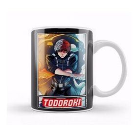 Humuts Porselen Beyaz Todoroki Fanart Kupa Bardak