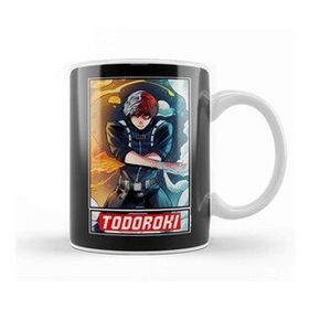 Humuts Porselen Beyaz Todoroki Fanart My Hero Academia Kupa Bardak