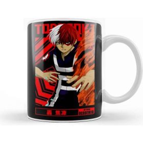 Humuts Porselen Beyaz Todoroki Manga My Hero Academia Kupa Bardak