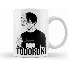 Humuts Porselen Beyaz Todoroki Shouto 01 Kupa Bardak