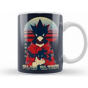 Humuts Porselen Beyaz Tokoyami Fumikage Dark Shadow Boku No Kupa Bardak