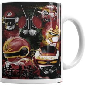 Humuts Porselen Beyaz Tokusatsu Kupa Bardak