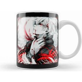 Humuts Porselen Beyaz Tokyo Ghoul 04 Kupa Bardak