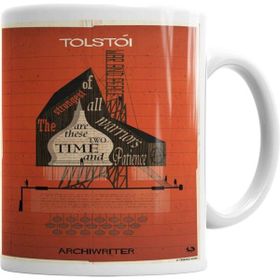 Humuts Porselen Beyaz Tolstoi Kupa Bardak