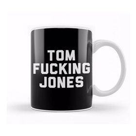 Humuts Porselen Beyaz Tom Fucking Jones Kupa Bardak