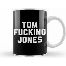 Humuts Porselen Beyaz Tom Fucking Jones Kupa Bardak