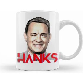 Humuts Porselen Beyaz Tom Hanks Kupa Bardak