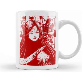 Humuts Porselen Beyaz Tomie Junji Ito Kupa Bardak