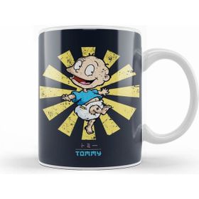 Humuts Porselen Beyaz Tommy Retro Japanese Rugrats Kupa Bardak
