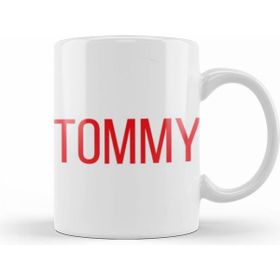 Humuts Porselen Beyaz Tommy Tommy Kupa Bardak