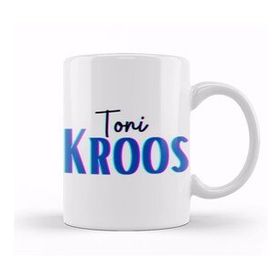 Humuts Porselen Beyaz Toni Kroos Kupa Bardak