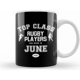 Humuts Porselen Beyaz Top Class Rugby Players Are Born In June Kupa Bardak