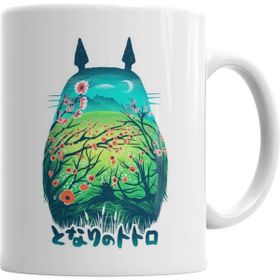 Humuts Porselen Beyaz Totoro 01 Kupa Bardak