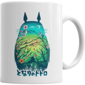 Humuts Porselen Beyaz Totoro Kupa Bardak