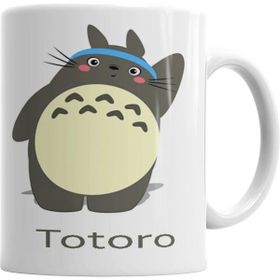 Humuts Porselen Beyaz Totoro Kupa Bardak