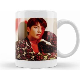Humuts Porselen Beyaz Txt Taehyun Cat Dog Kupa Bardak