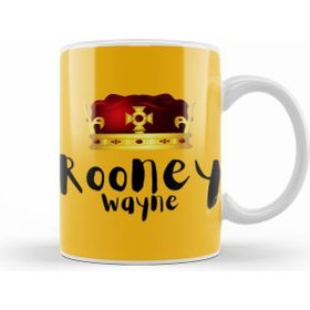 Humuts Porselen Beyaz Wayne Rooney Kupa Bardak