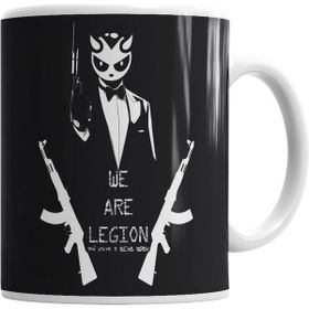 Humuts Porselen Beyaz We Are Legion Sir Kupa Bardak