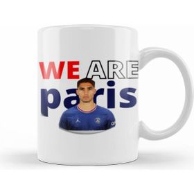 Humuts Porselen Beyaz We Are Parıs Hakımı Kupa Bardak