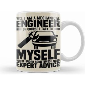 Humuts Porselen Beyaz Yes I Am A Mechanical Engineer Kupa Bardak