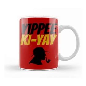 Humuts Porselen Beyaz Yippee Ki Yay Mother Fucker Quote 2022 Kupa Bardak