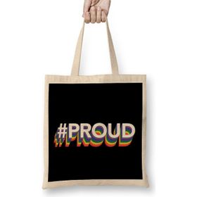 Humuts Pride Hastag Proud Bez Kadın Günlük Çanta