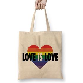 Humuts Pride Heart Love Is Love Bez Kadın Günlük Çanta