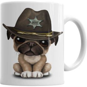 Humuts Pug Köpek 053 Kupa