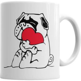 Humuts Pug Köpek 407 Kupa