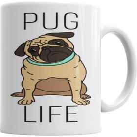 Humuts Pug Life Köpek Kupa