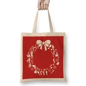 Humuts Pulp Fiction Christmas Wreath Pattern Bez Çanta