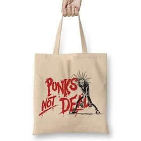 Humuts Punks Not Dead Bez Kadın Günlük Çanta