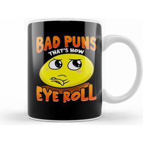 Humuts Punny Bad Puns That&#039;s How Eye Roll Funny Pun Kupa