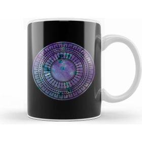 Humuts Purple Galaxy Mandala Kupa