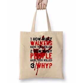 Humuts Quantos the Walking Dead Bez Kadın Günlük Çanta
