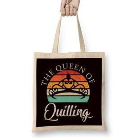 Humuts Queen of Quilling Hobby Crafting Art Artist Paper Filigree Bez Kadın Günlük Çanta