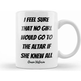 Humuts Queen Victoria Quotes Gift Vintage Retro Rainbow Style Kupa