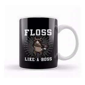 Humuts Raccoon Floss Like A Boss Kupa Bardak