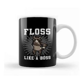 Humuts Raccoon Floss Like A Boss Kupa Bardak