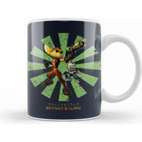 Humuts Rachet And Clank Retro Japanese Kupa Bardak