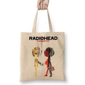 Humuts Radiohead the Best of Bez Kadın Günlük Çanta